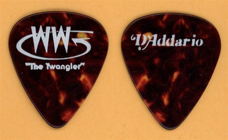 Webb Wilder Vintage Guitar Pick - 1991 Doo Dad Tour