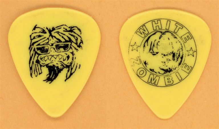 White Zombie Jay Yuenger Vintage Guitar Pick - 1992 La Sexorcisto Tour