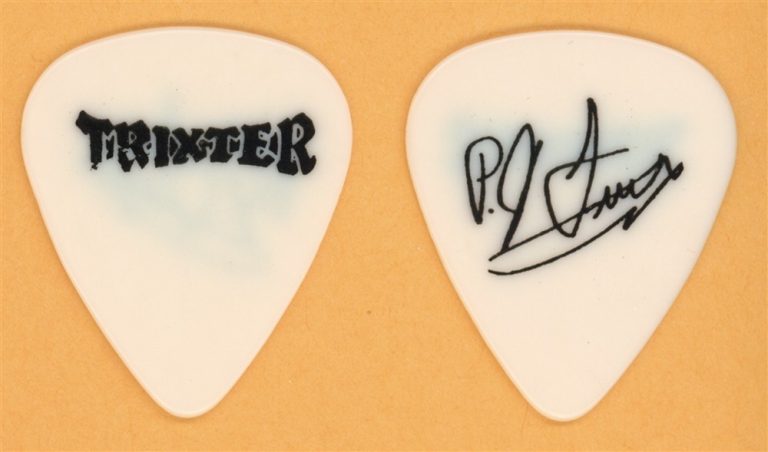 Trixter P. J. Farley Vintage Guitar Pick - 1990 Trixter Tour