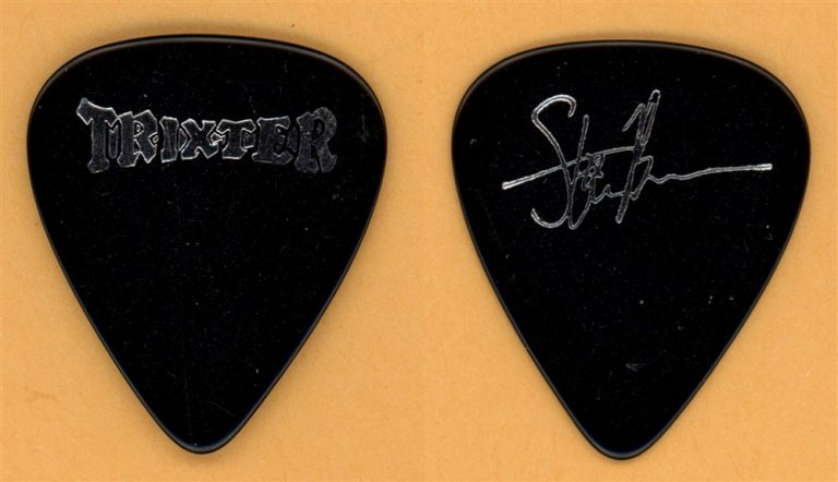 Trixter Steve Brown Vintage Guitar Pick - 1990 Trixter Tour
