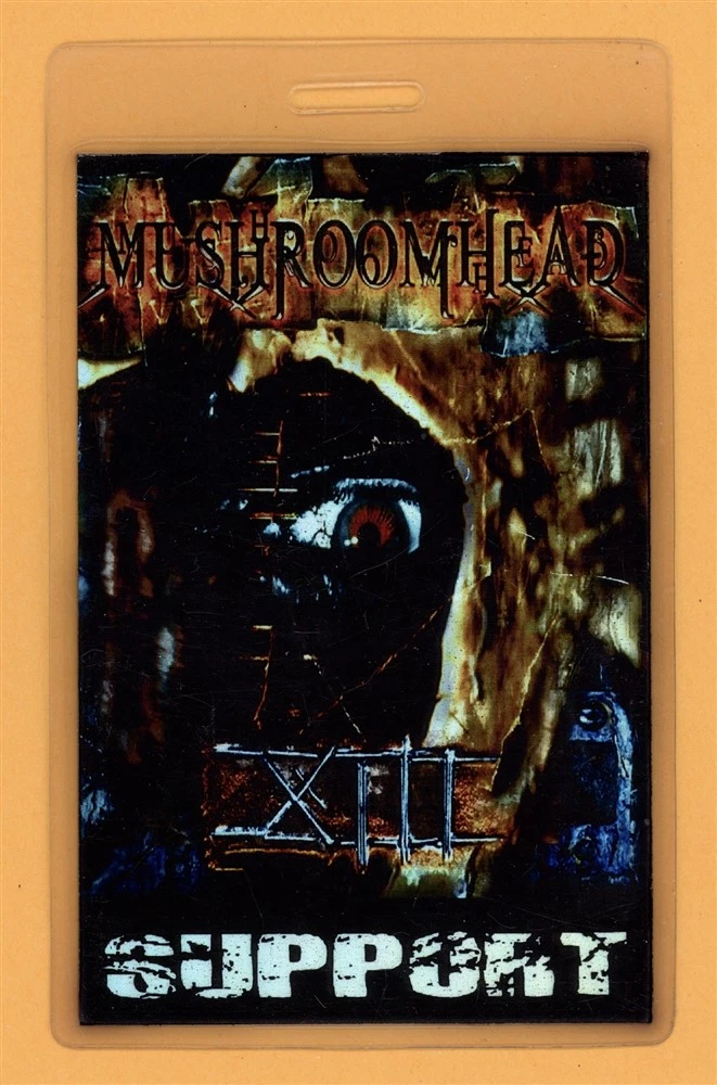 Mushroomhead 2003 XIII Tour Support Laminated Backstage Pass