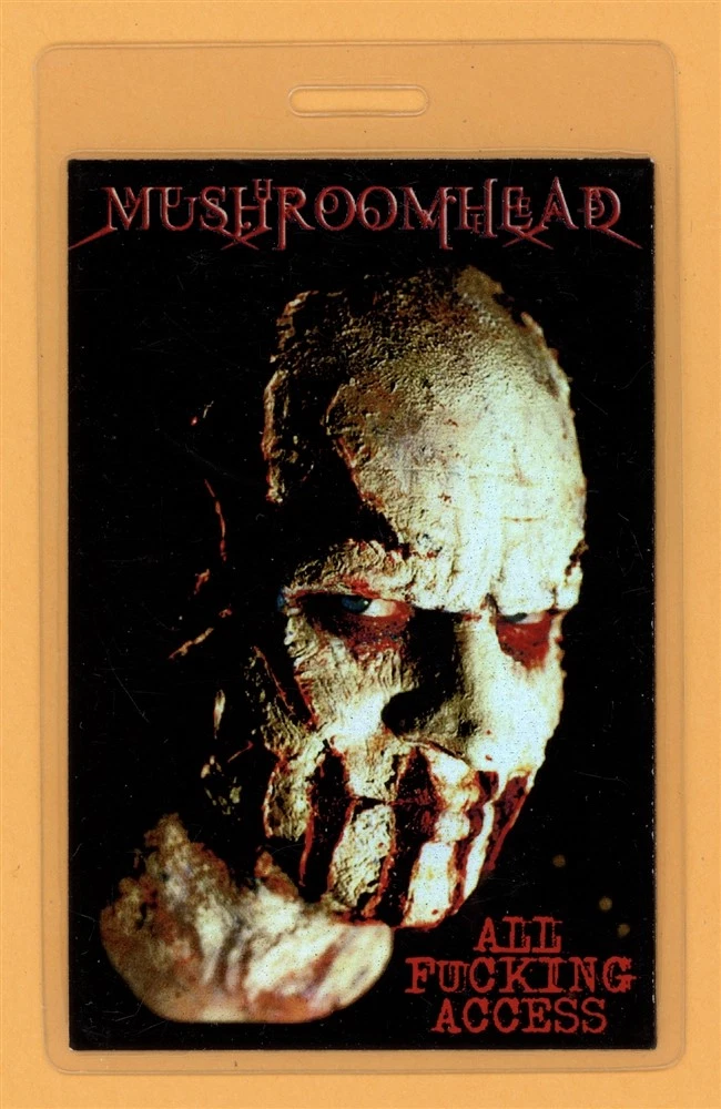 Mushroomhead 2006 Savior Sorrow Tour All Access Laminated Backstage Pass