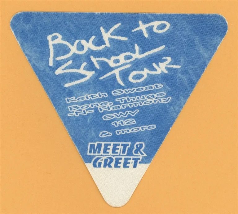 Bone Thungs N Harmony Concert Tour MEET & GREET Backstage Pass