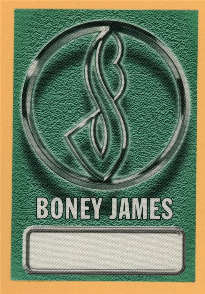 Boney James 1995 Seduction Concert Tour Backstage Pass