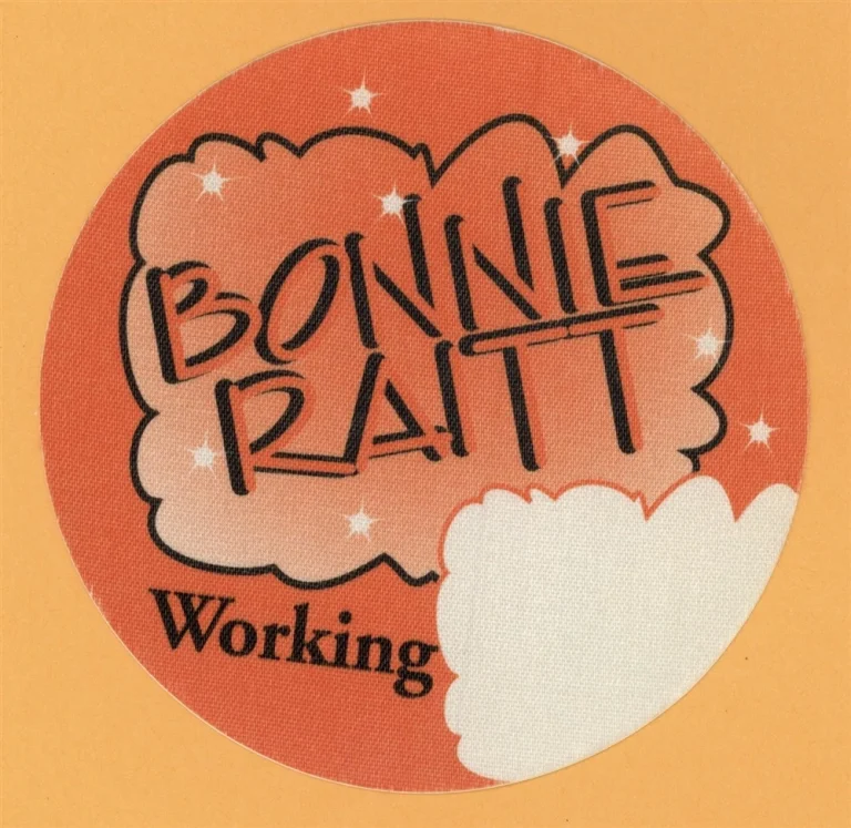 Bonnie Raitt 1995 Longing in Their Hearts Concert Tour WORKING Backstage Pass