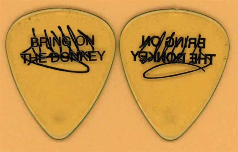 Van Halen EVH Bring On The Donkey Vintage Guitar Pick - 2004 Reunion Tour