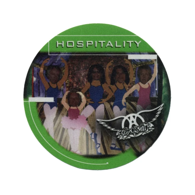 Aerosmith 2001 Just Push Play Concert Tour Hospitality Backstage Pass
