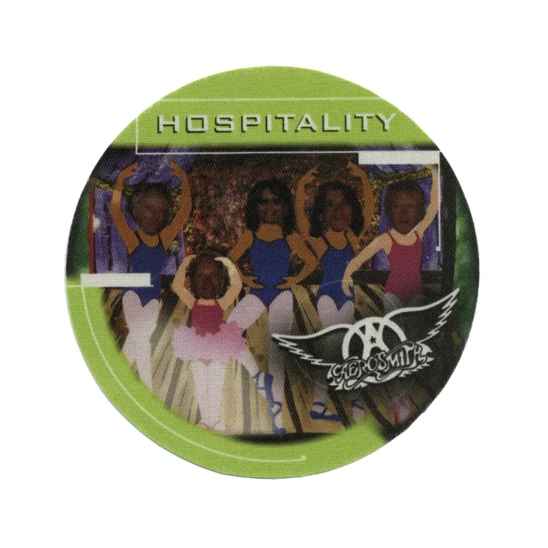 Aerosmith 2001 Just Push Play Concert Tour Hospitality Backstage Pass