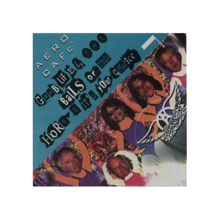 Aerosmith 2001 Just Push Play Concert Tour Aerocafe Backstage Pass