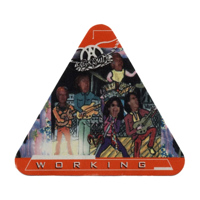 Aerosmith 2001 Just Push Play Concert Tour Working Backstage Pass