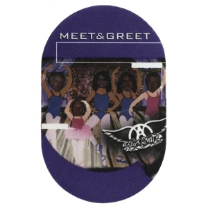 Aerosmith 2001 Just Push Play Concert Tour Meet & Greet Backstage Pass