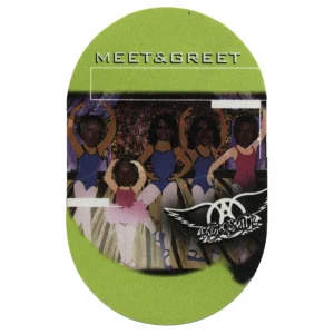 Aerosmith 2001 Just Push Play Concert Tour Meet & Greet Backstage Pass