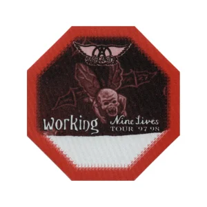 Aerosmith 1997 Nine Lives Concert Tour Working Backstage Pass