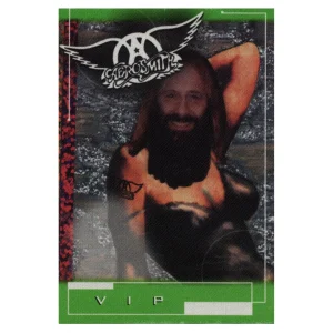 Aerosmith 2001 Just Push Play Concert Tour VIP Backstage Pass