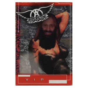Aerosmith 2001 Just Push Play Concert Tour VIP Backstage Pass