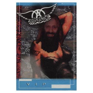 Aerosmith 2001 Just Push Play Concert Tour VIP Backstage Pass