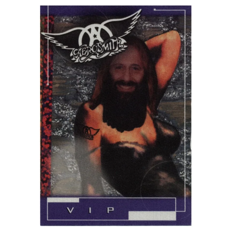 Aerosmith 2001 Just Push Play Concert Tour VIP Backstage Pass
