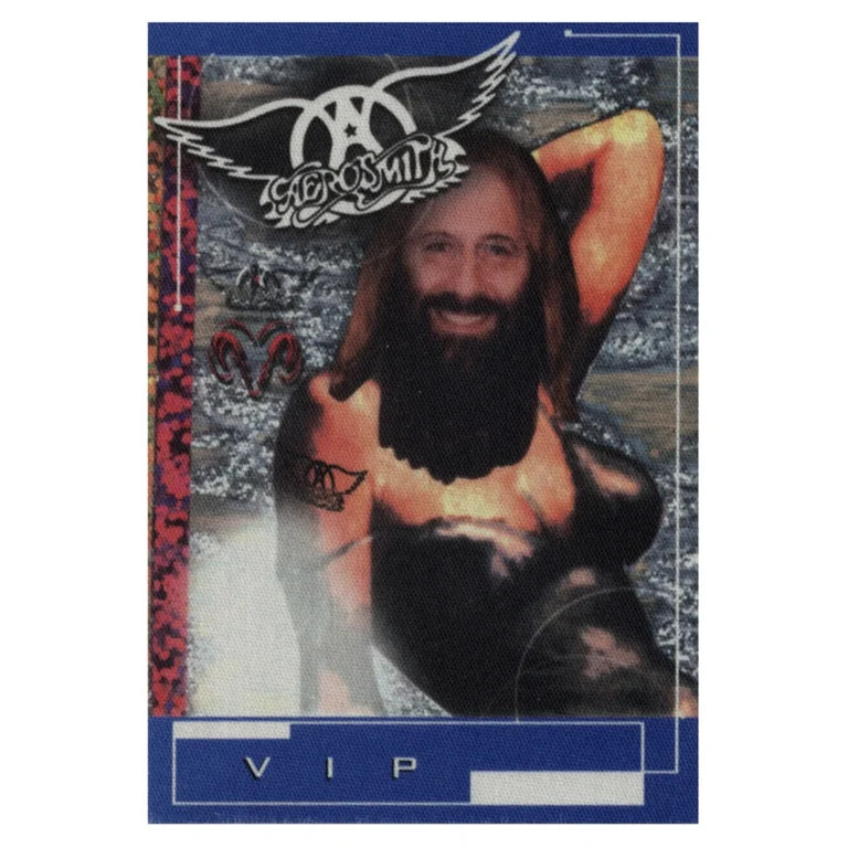 Aerosmith 2001 Just Push Play Concert Tour VIP Backstage Pass