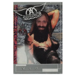 Aerosmith 2001 Just Push Play Concert Tour VIP Backstage Pass