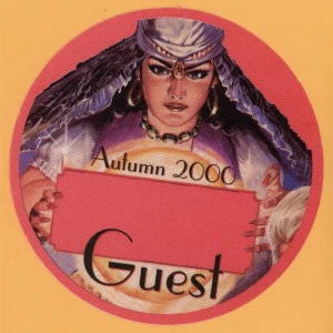 Bob Dylan 2000 Concert Tour Guest Backstage Pass