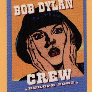 Bob Dylan 2002 Europe Concert Tour Crew Backstage Pass