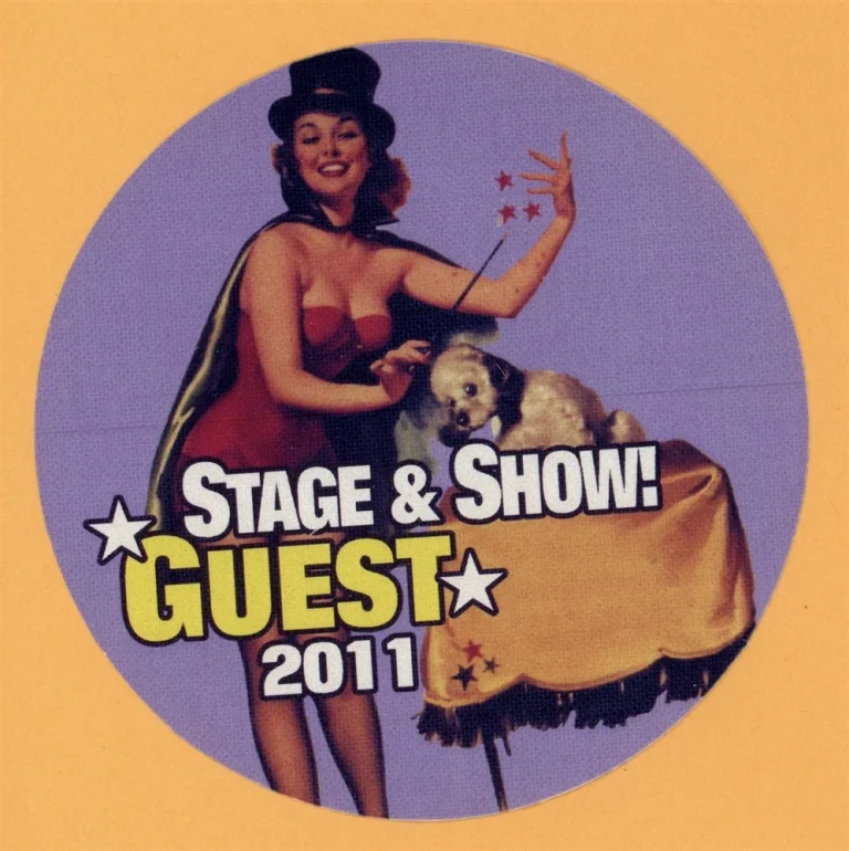 Bob Dylan 2011 Concert Tour Guest Backstage Pass