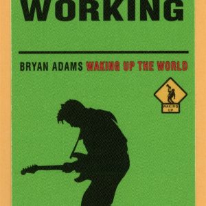 Bryan Adams 1991 Waking up the World Concert Tour Working Backstage Pass