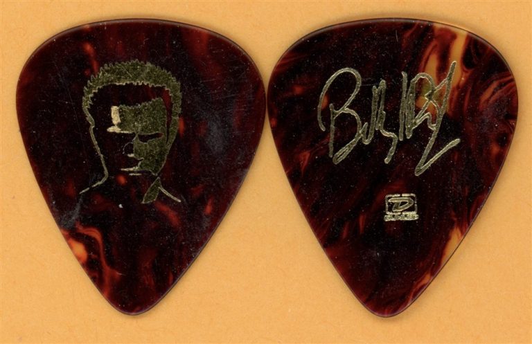Billy Idol Vintage D-Logo Guitar Pick - 2005 Devil's Playground Tour