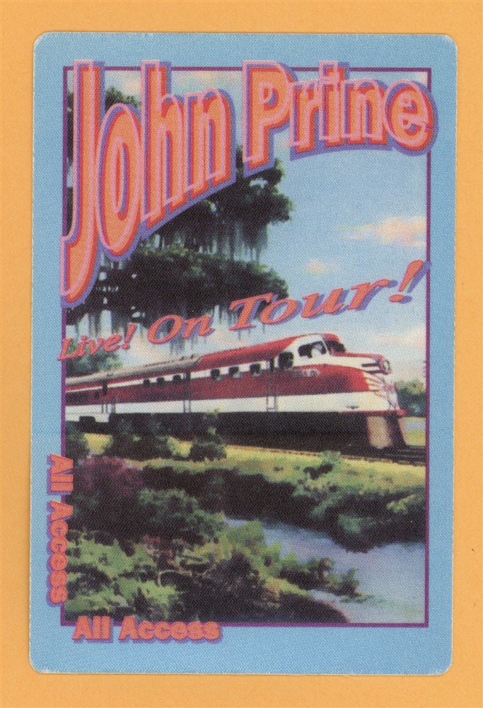 John Prine Live! Concert Tour ALL ACCESS Backstage Pass