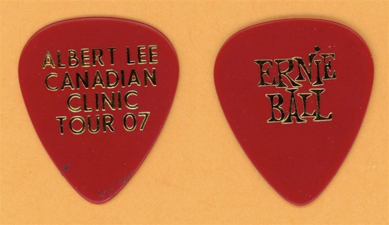 Albert Lee Vintage Tour Guitar Pick - 2007 Canadian Clinic