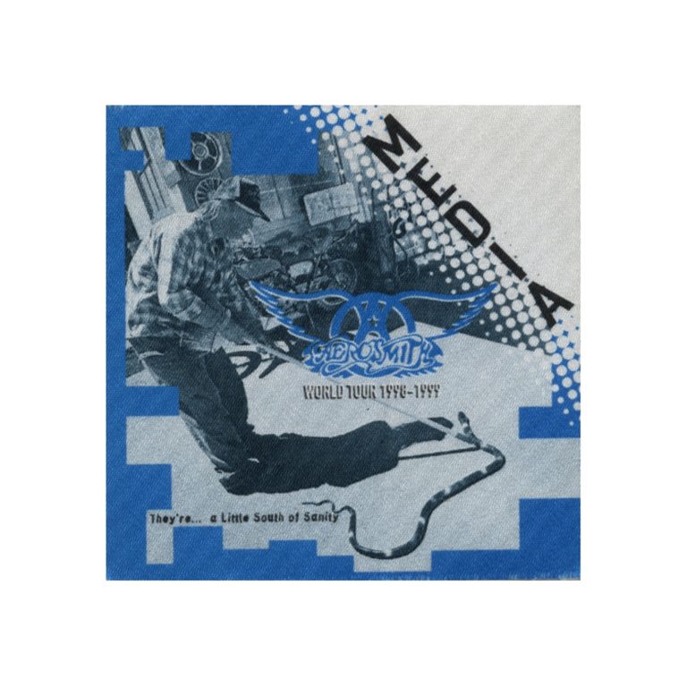 Aerosmith 1998 A Little South of Sanity Concert Tour Media Backstage Pass