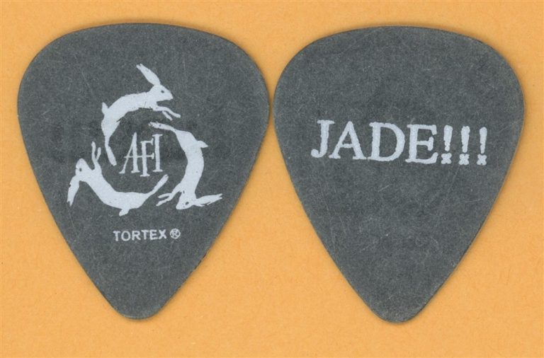 A Fire Inside Jade Puget AFI Guitar Pick - 2006 Decemberunderground Tour