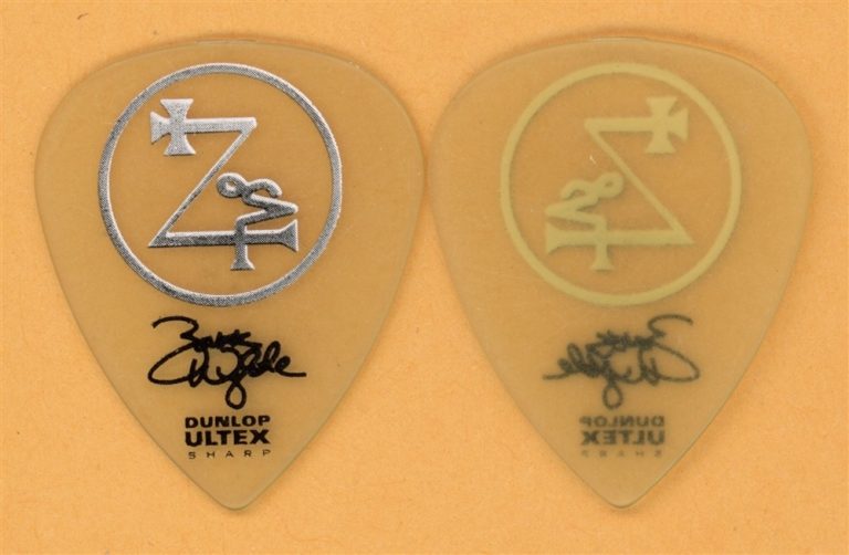 Black Label Society Zakk Wylde Guitar Pick - 2011 Order of the Black Tour