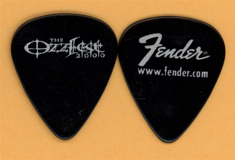 Ozzfest Vintage Guitar Pick - 2000 Tour w/ Pantera, Godsmack & Incubus