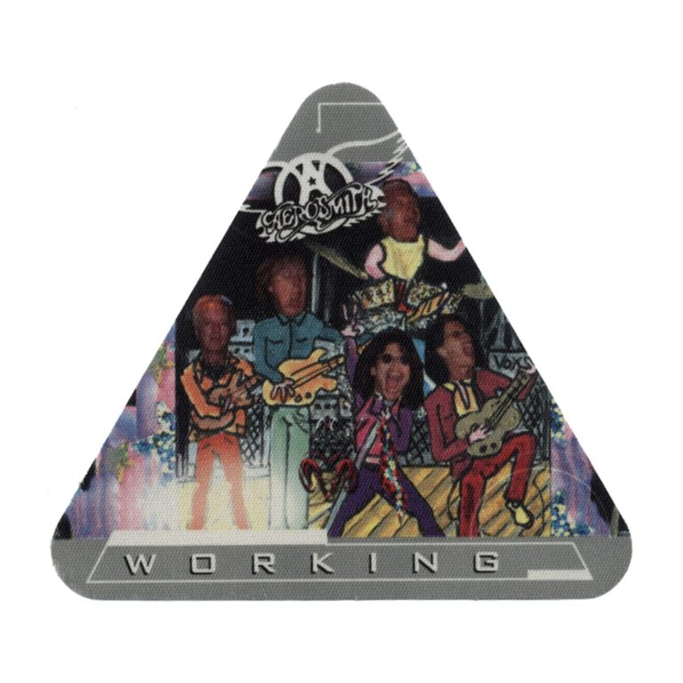 Aerosmith 2001 Just Push Play Concert Tour Working Backstage Pass