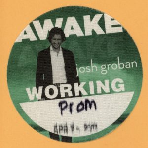 Josh Groban 2006 Awake Concert Tour WORKING Backstage Pass
