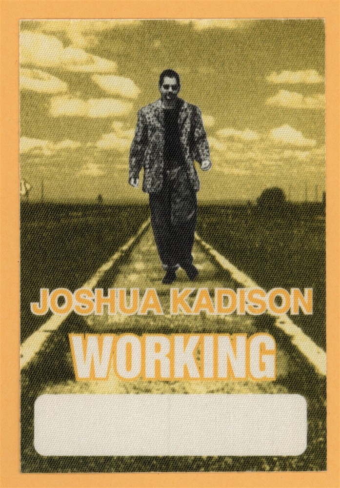 Joshua Kadison 1995 Concert Tour WORKING Backstage Pass