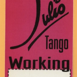 Julio Iglesias 1996 Tango Concert Tour WORKING Backstage Pass