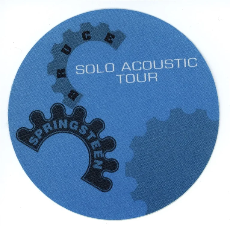 Bruce Springsteen 1995 Solo Acoustic Concert Tour Guest Backstage Pass