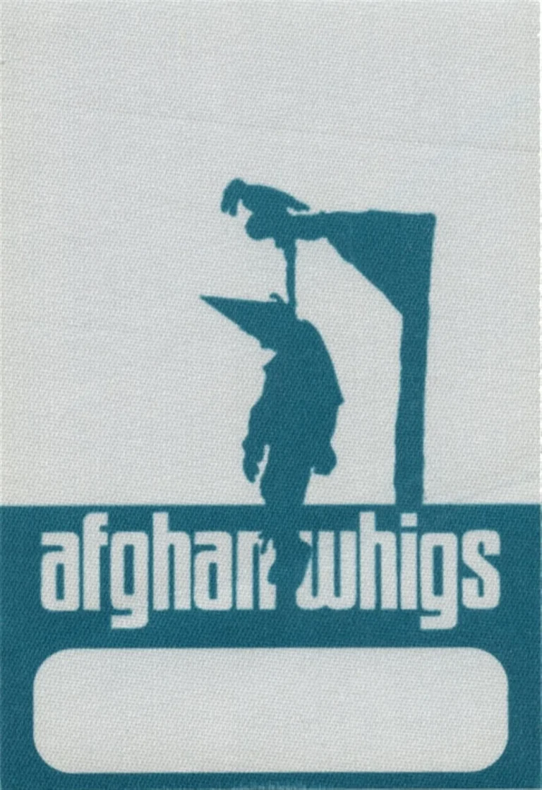 Afghan Whigs 1994 Gentlemen Concert Tour Backstage Pass