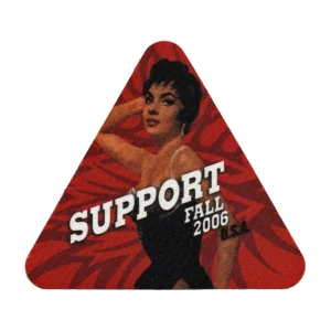 Bob Dylan 2006 Modern Times Concert Tour Support Backstage Pass