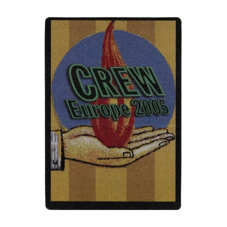 Bob Dylan 2005 Europe Concert Tour Crew Backstage Pass