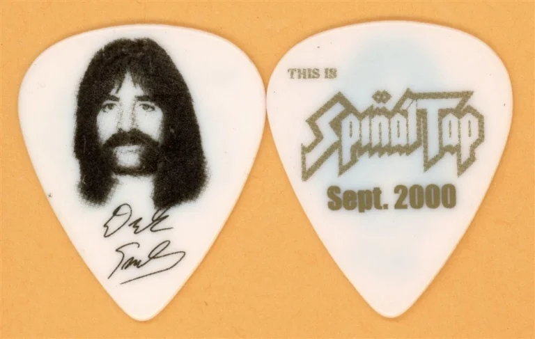 Spinal Tap Derek Smalls Vintage Guitar Pick - 2000 VH1 (The List) Tour