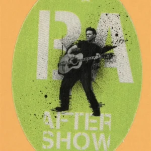 Bryan Adams 2014 30th Anniversary Concert Tour After Show Backstage Pass