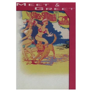 Aerosmith 2002 Girls of Summer Concert Tour Meet & Greet Backstage Pass