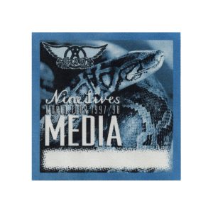 Aerosmith 1997 Nine Lives Concert Tour Media Backstage Pass