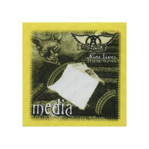 Aerosmith 1997 Nine Lives Concert Tour Media Backstage Pass