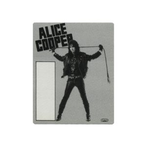 Alice Cooper 1991 Hey Stoopid Concert Tour Staff Backstage Pass