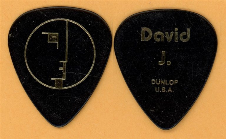 Bauhaus David J. Haskins Vintage Guitar Pick - 2005 Near the Atmospher Tour