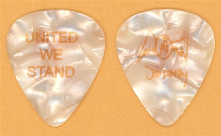 Aerosmith Joe Perry Vintage Guitar Pick - 2001 United We Stand